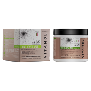 ماسک مو مخصوص موهای رنگ شده و کراتین فاقد سولفات ویتامول